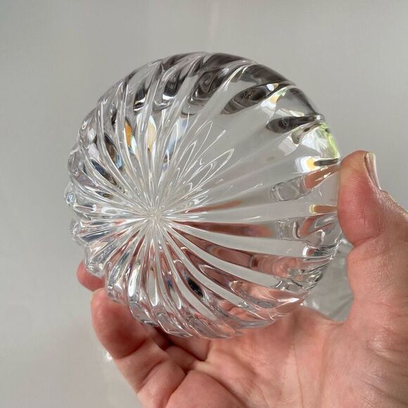 Mikasa Park Lane Crystal Condiment Jar with Lid - Picture 5 of 8